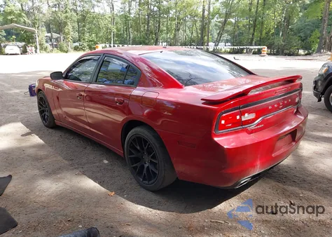 2013 Dodge Charger R/T из США, поврежденный, VIN 2C3CDXCT7DH605963